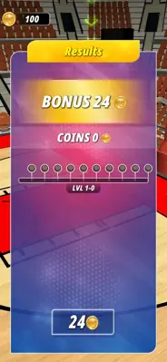 Slingshot Basketball! android App screenshot 1