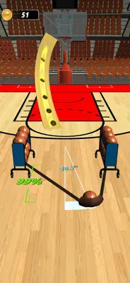 Slingshot Basketball! android App screenshot 6