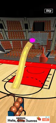 Slingshot Basketball! android App screenshot 7