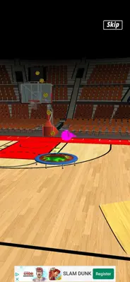 Slingshot Basketball! android App screenshot 8